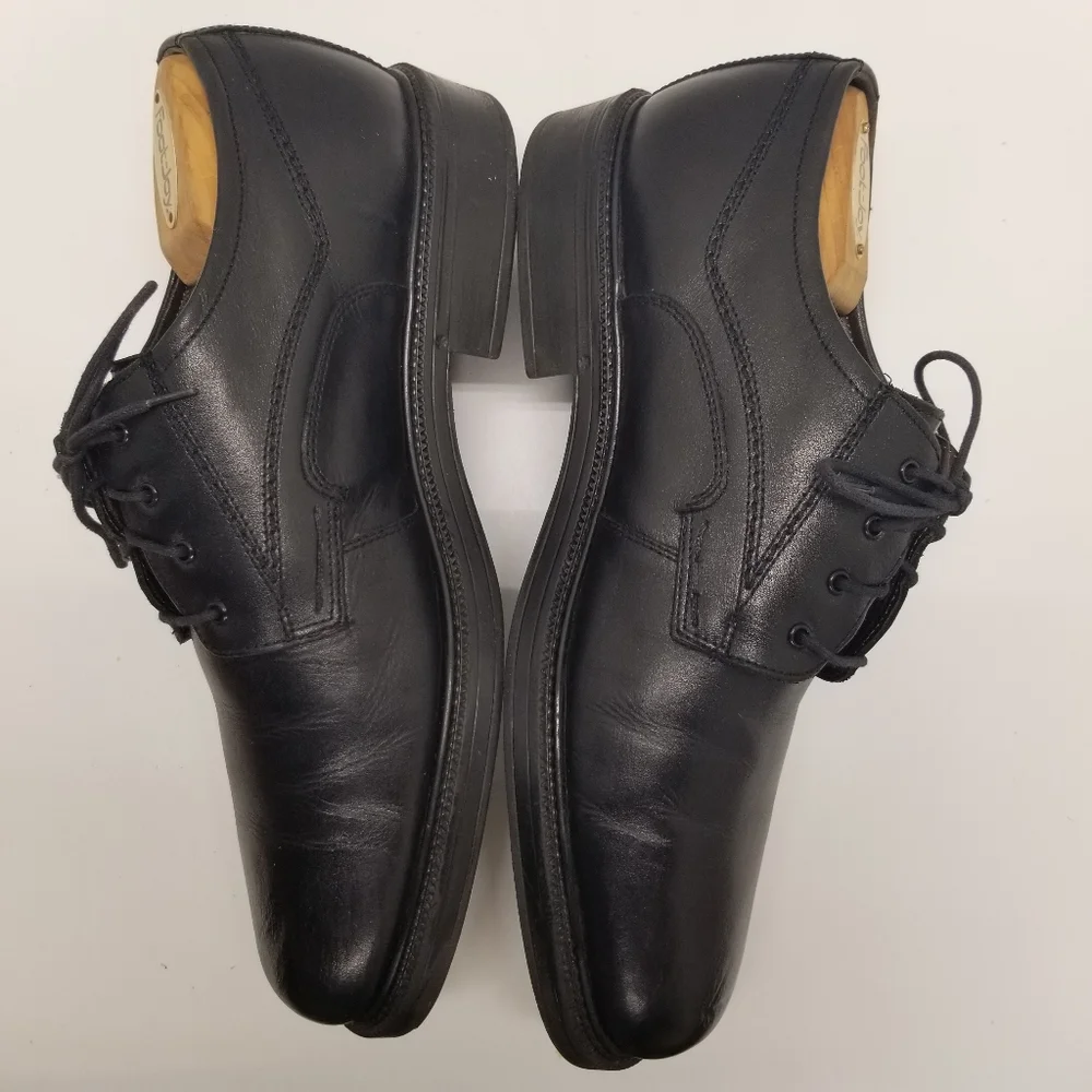 Bill Blass Howard 4726691 Mens Size 12D Black Leather Oxford Derby Lace …